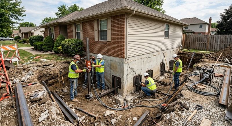 Foundation Structural Repair in Wingate, NC