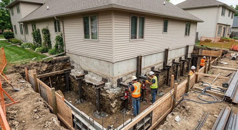 Foundation Underpinning in Union County, NC