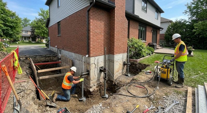 Foundation Underpinning in Union County, NC
