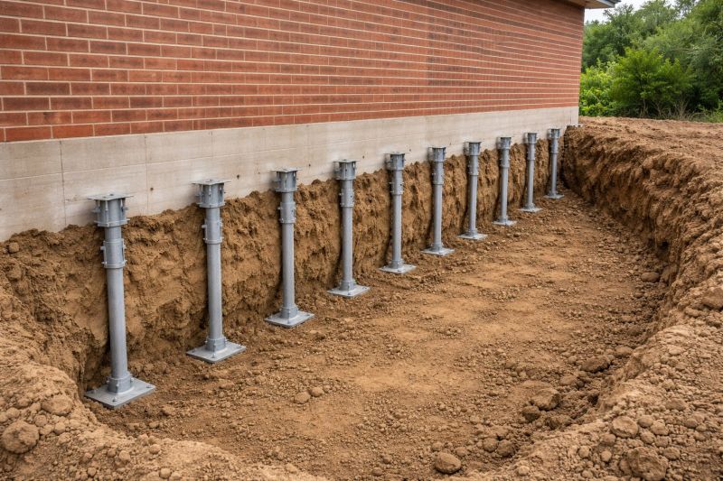 Helical Pile Installation in Union County, NC