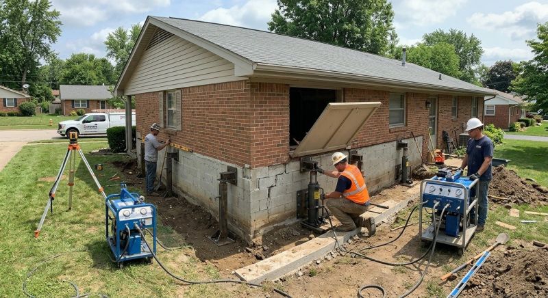 Home Foundation Leveling in Charlotte, NC