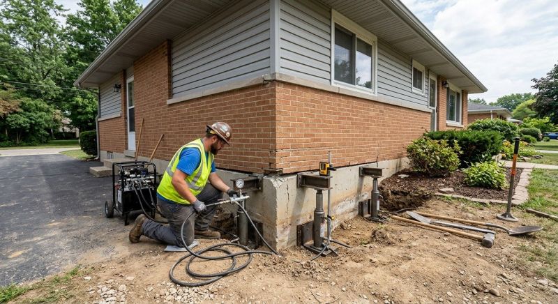 Home Foundation Leveling in Midland, NC