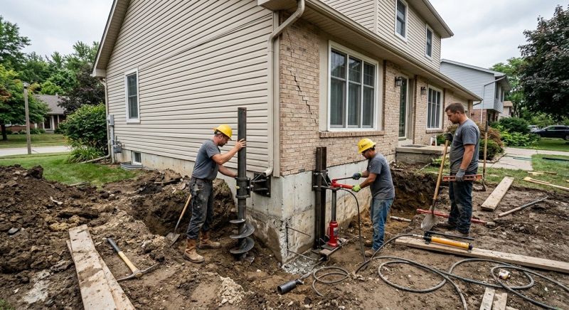 House Foundation Repair in Indian Trail, NC
