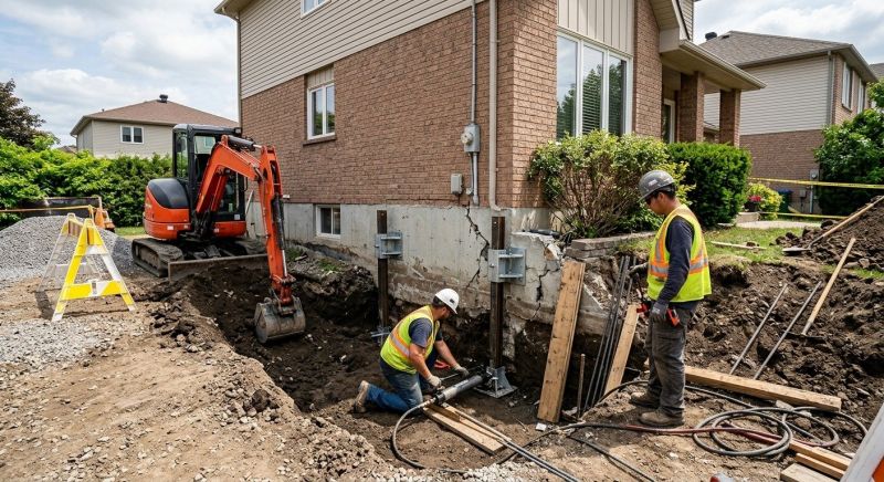 House Foundation Repair in Lancaster County, SC