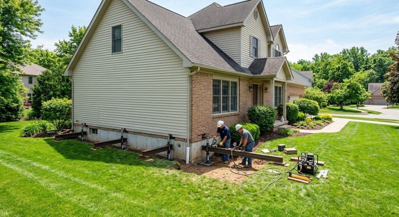House Leveling in Union County, NC