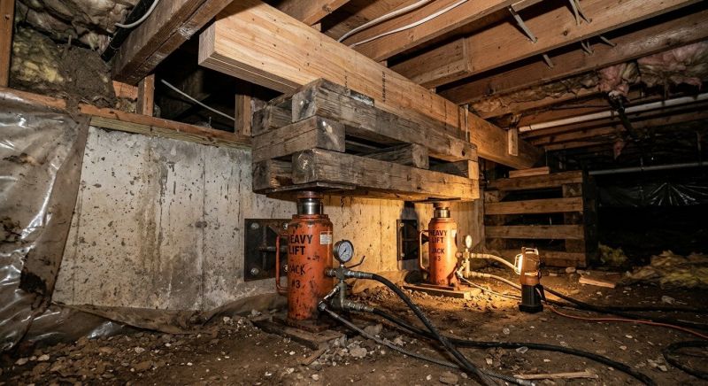 House Settling Repair in Union County, NC