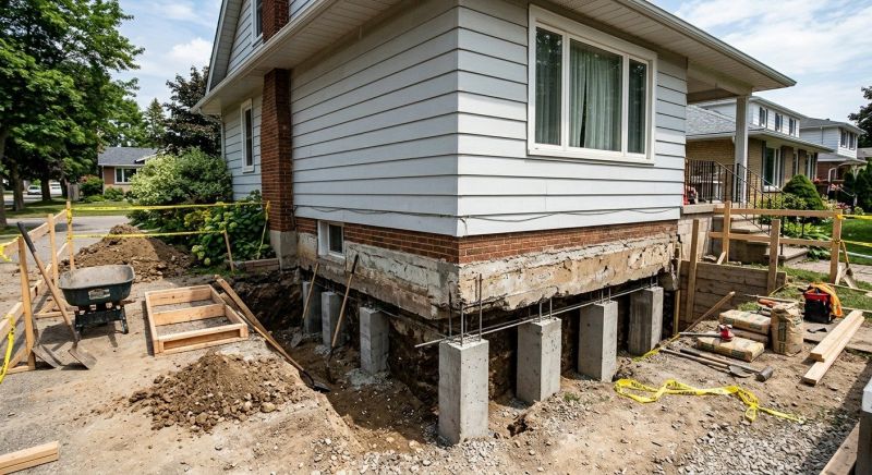 House Underpinning in Union County, NC