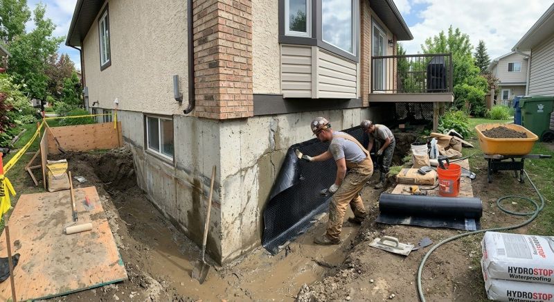Leaking Foundation Repair in Union County, NC