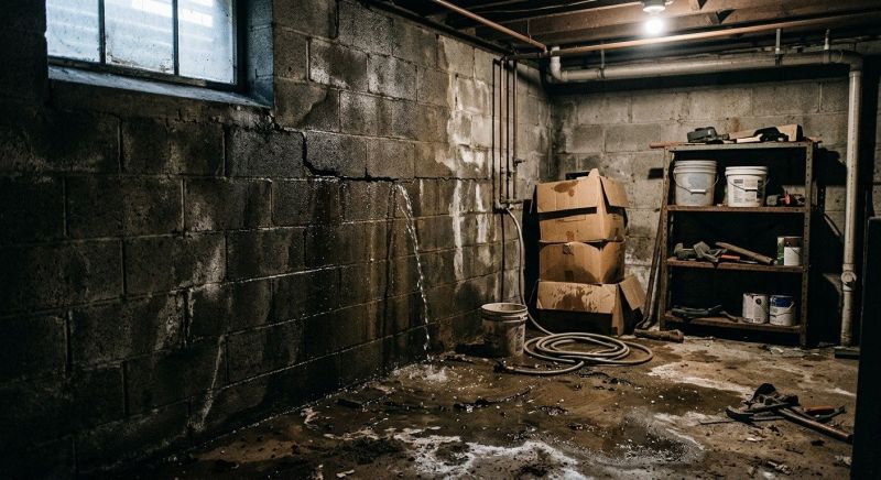 Leaking Foundation Repair in Union County, NC