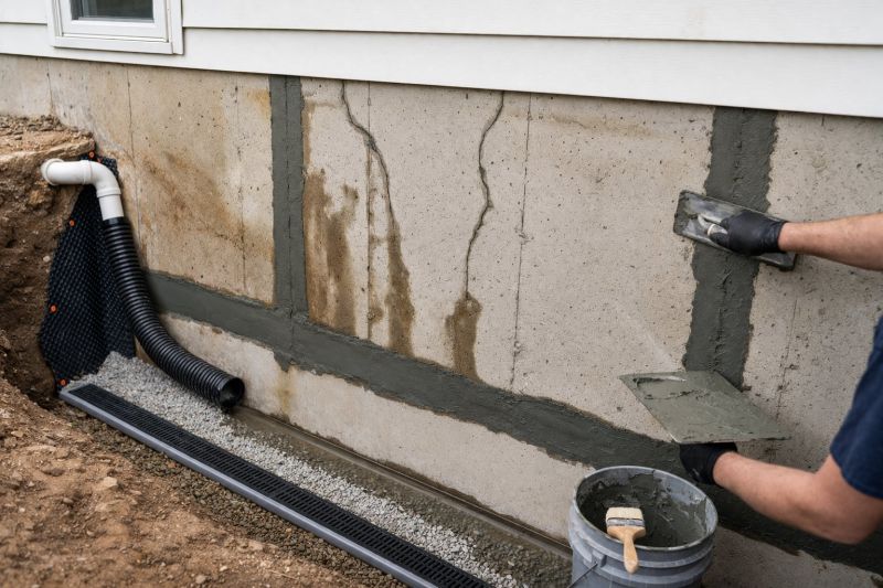 Leaking Foundation Repair in Union County, NC