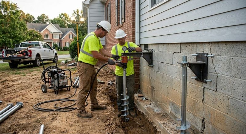 Piering Service in Union County, NC