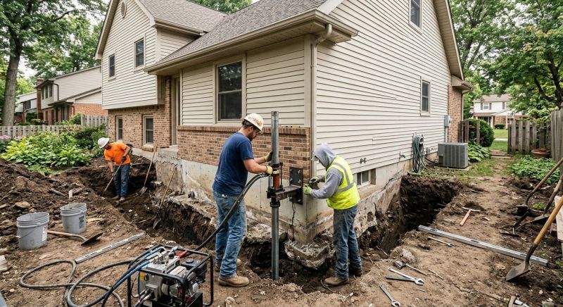 Residential Foundation Repair in Union County, NC