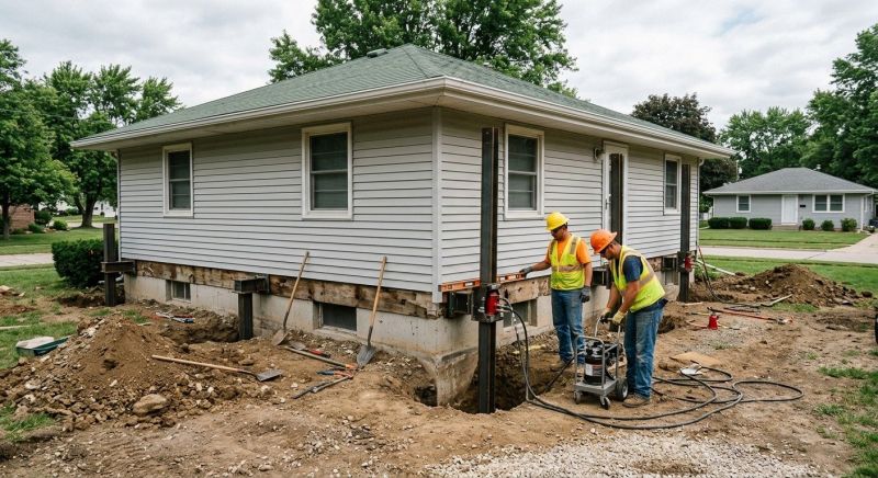 Settling Foundation Service in Matthews, NC