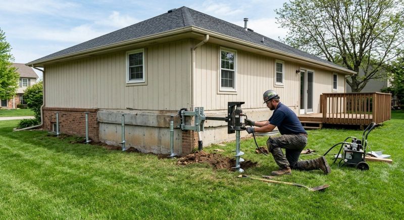 Settling Foundation Service in Wingate, NC