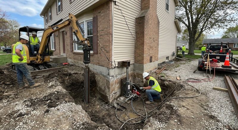 Sinking Foundation Repair in Fort Mill, SC
