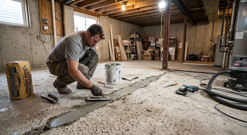 Slab Foundation Repair in Union County, NC