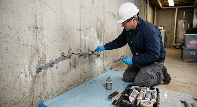 Structural Crack Repair in Union County, NC