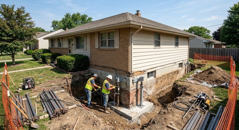 Structural Foundation Repair in Union County, NC