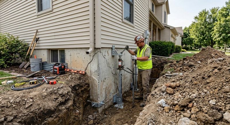 Structural Foundation Repair in Waxhaw, NC
