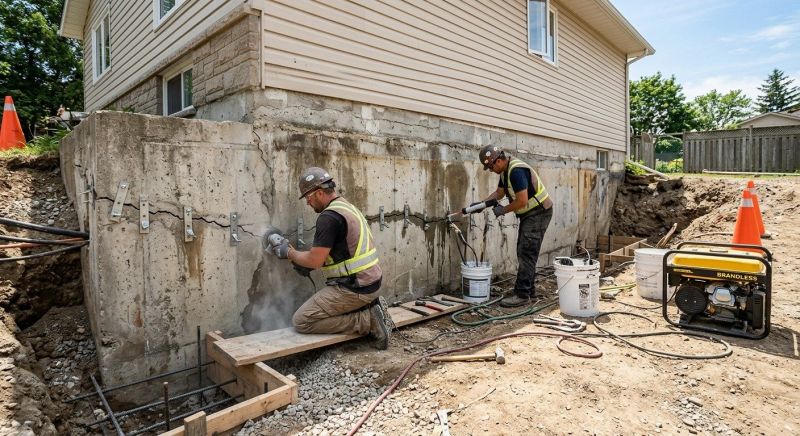 Structural Foundation Repair in Wingate, NC