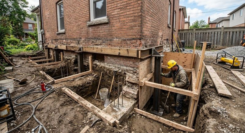 Underpinning Repair in Union County, NC